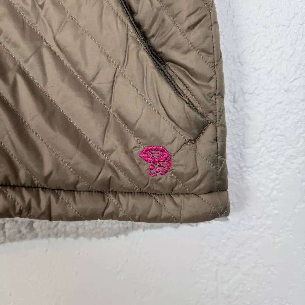 Mountain Hardwear Women's Reversible Quilted Fleece Vest Size Small - Picture 2 of 6